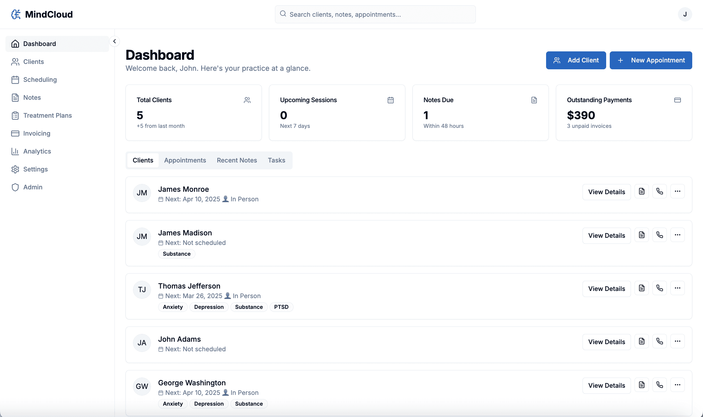 Dashboard Preview